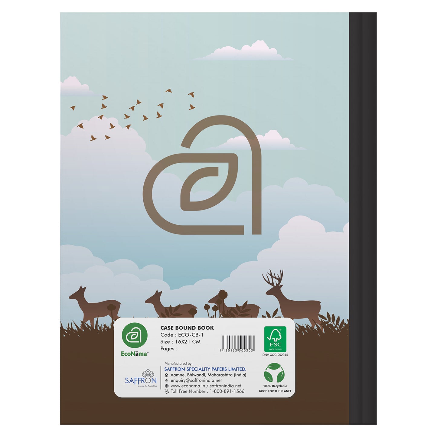 ECONAMA CASE BOUND (16X21) Book