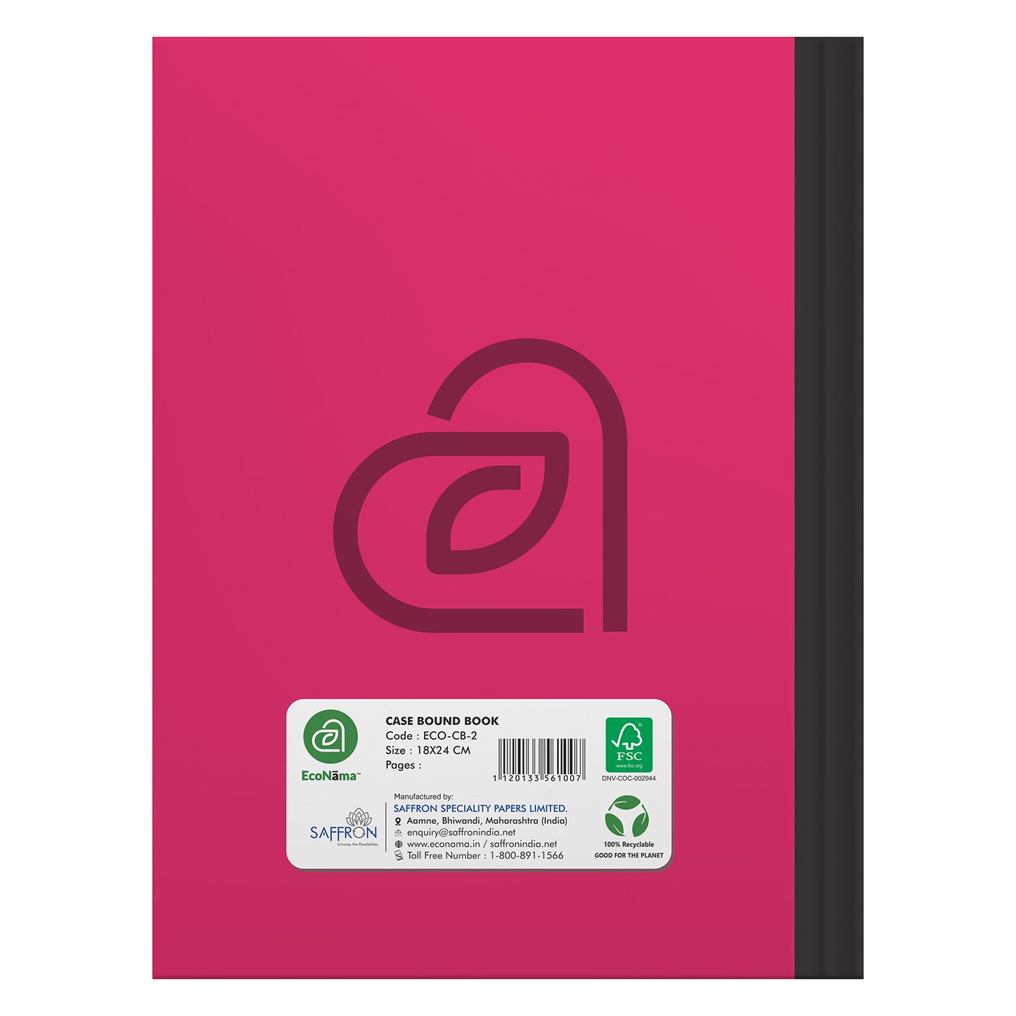 ECONAMA CASE BOUND (18X24) Book