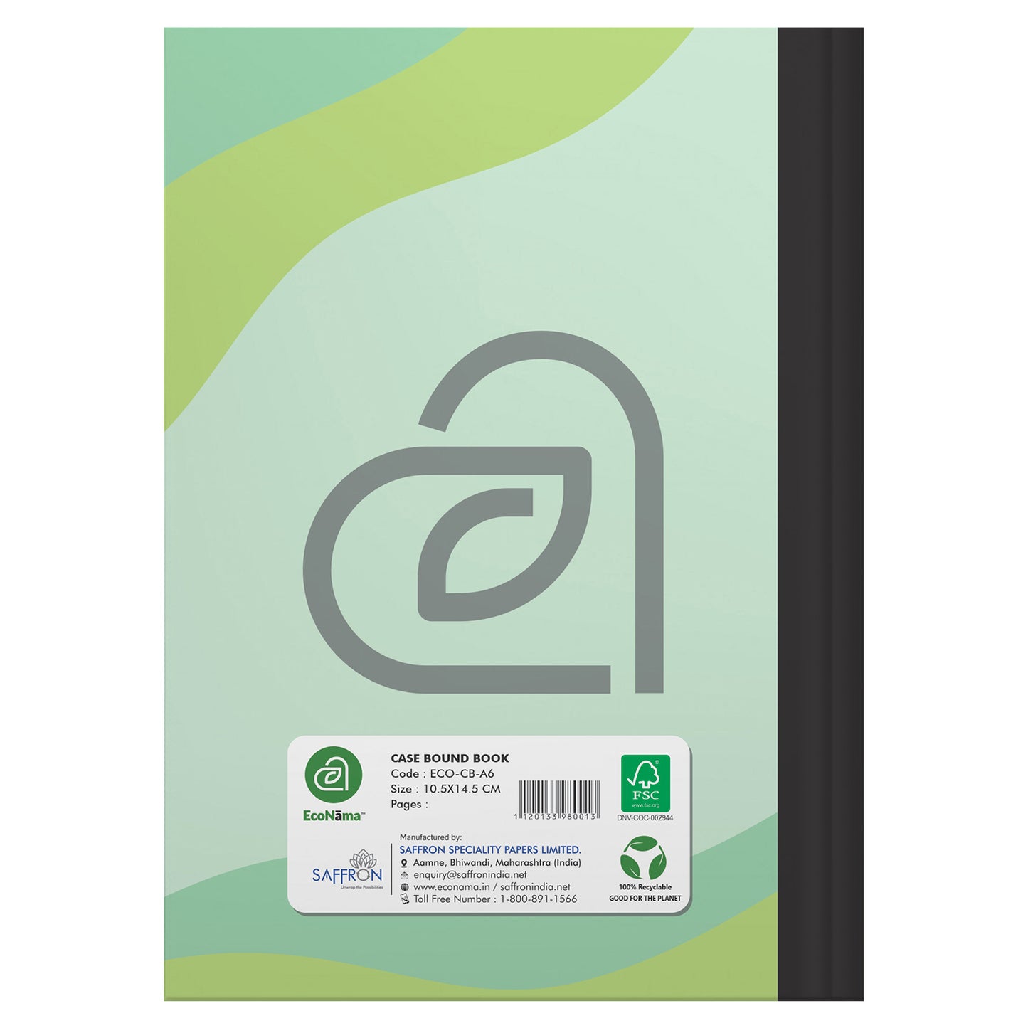 ECONAMA CASE BOUND A6 Book