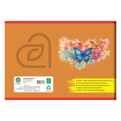 ECONAMA Drawing Book - 3A (Red)